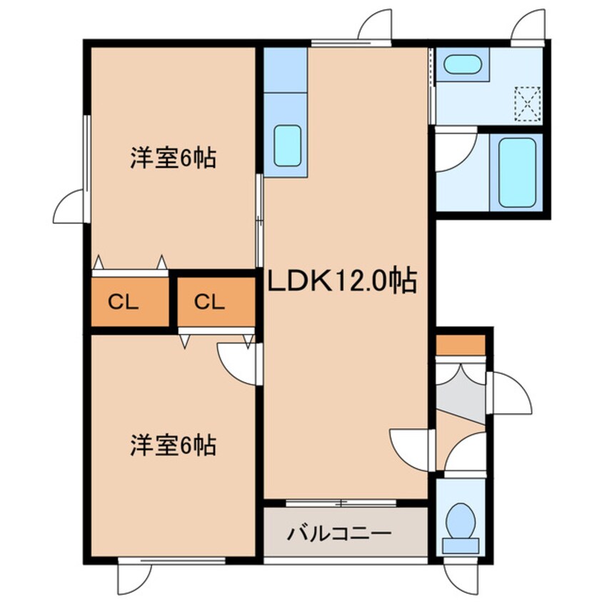 間取図 エクセレント宮前