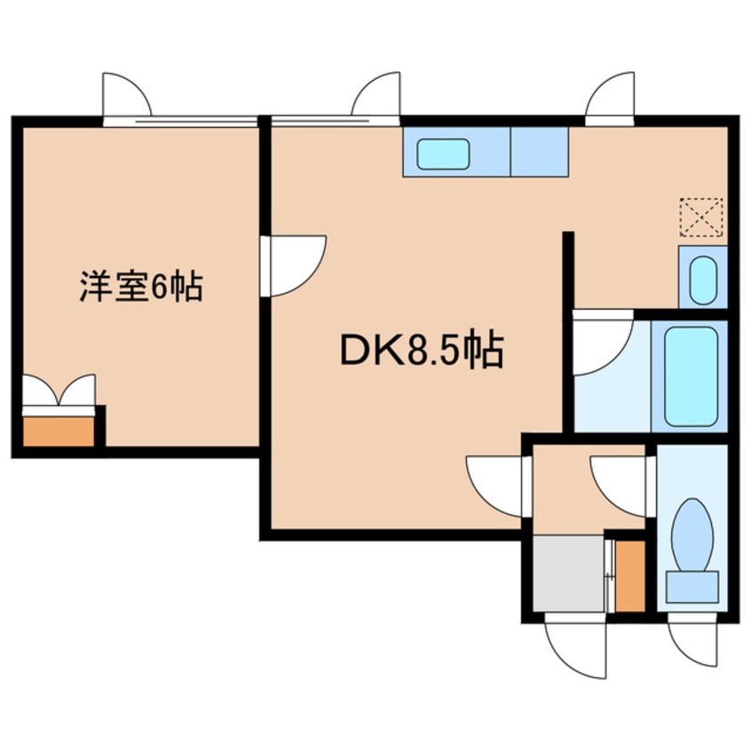 間取図 エクセレント美原