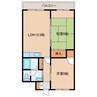 アーバン竹内 2LDKの間取り
