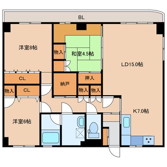 間取図 アーバン竹内
