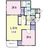 Maison de DAIKA~ﾒｿﾞﾝﾄﾞﾀﾞｲｶ~ 2LDKの間取り