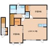 Maison de M 2LDKの間取り