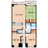 マンションリヴァージュ 3LDKの間取り