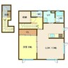 CASA-COTONEⅠ 1LDKの間取り
