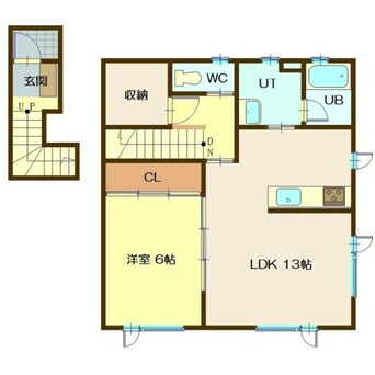 間取図 CASA-COTONEⅠ