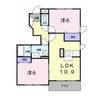 ステイブルミハラ 2LDKの間取り