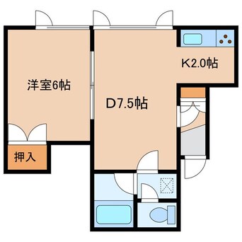 間取図 メモリーウエストB館