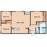 リアライズ松陰Ⅲ 3LDKの間取り