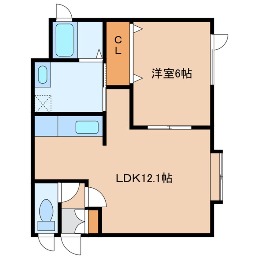 間取図 アールズⅡ