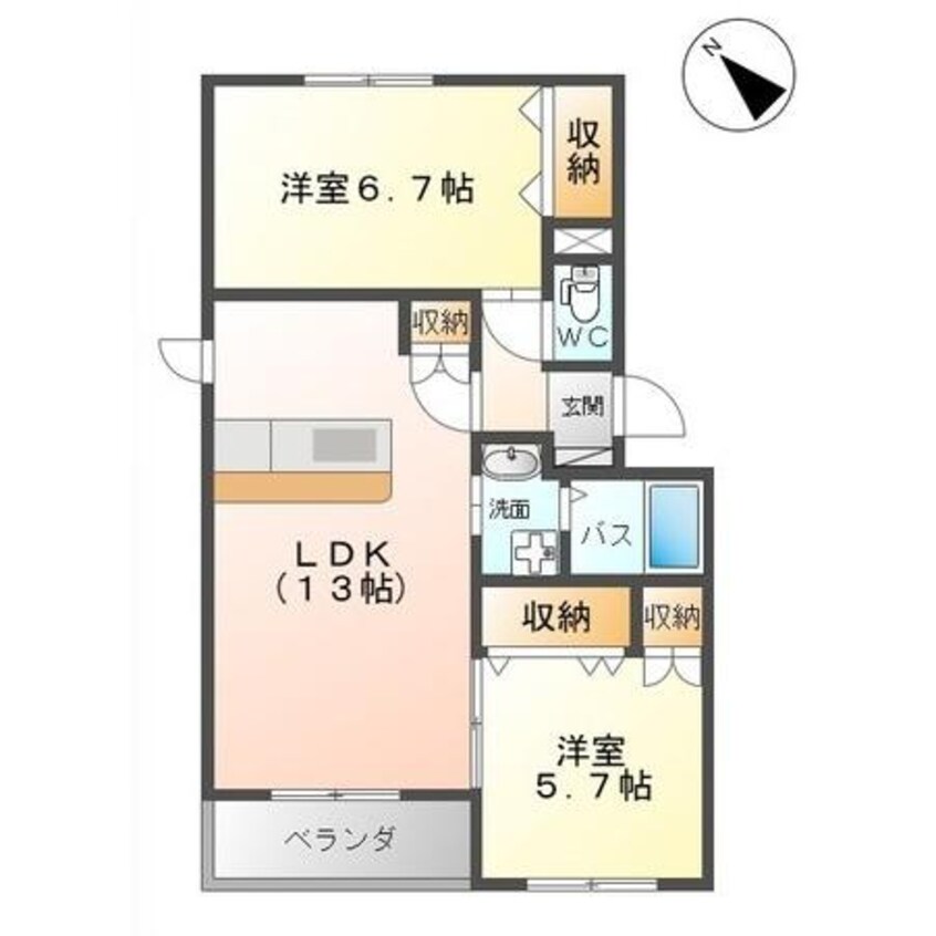 間取図 レジデンス プリンシパル