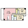 シャトーム大森町 2LDKの間取り