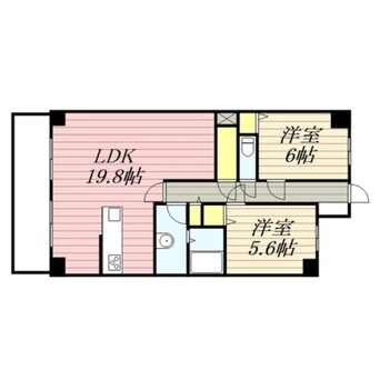間取図 シャトーム大森町