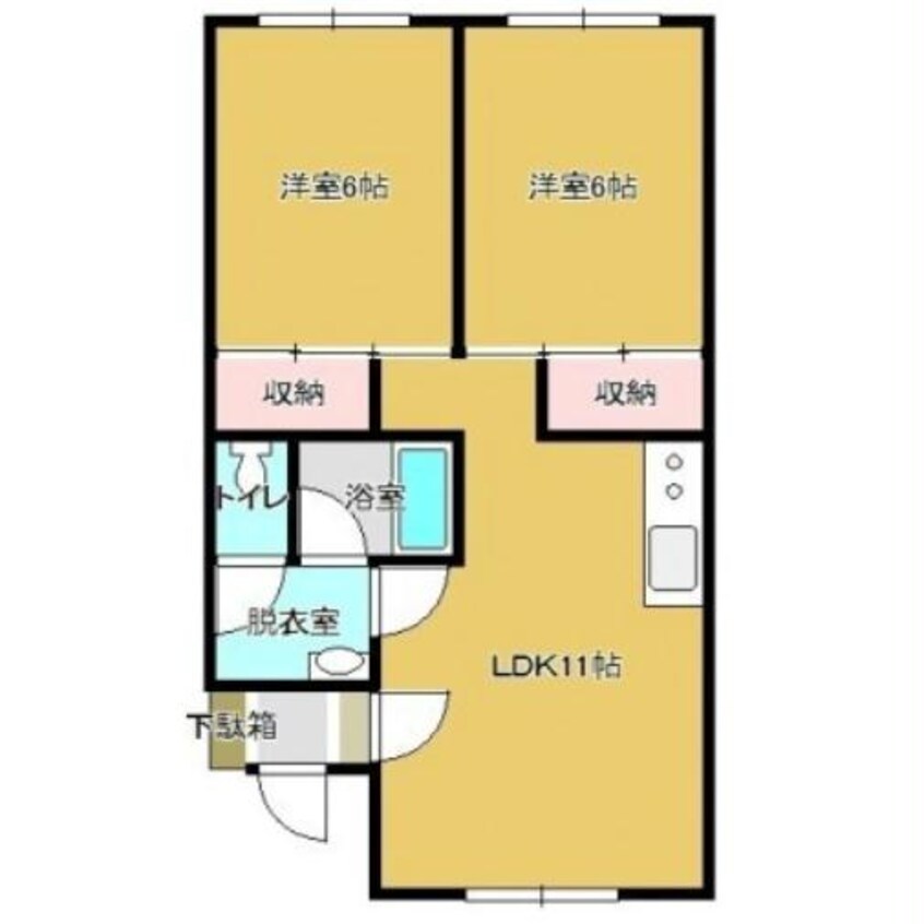 間取図 よし美荘No.2