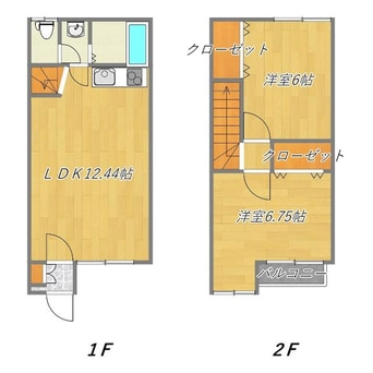 間取図 コーポ純