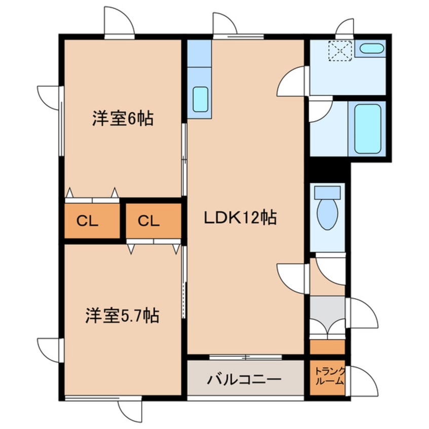 間取図 アルフィーネ柳町