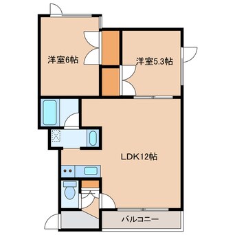 間取図 めぞん参番館