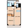 ピアコート21 2LDKの間取り