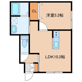 間取図 Avenue千歳