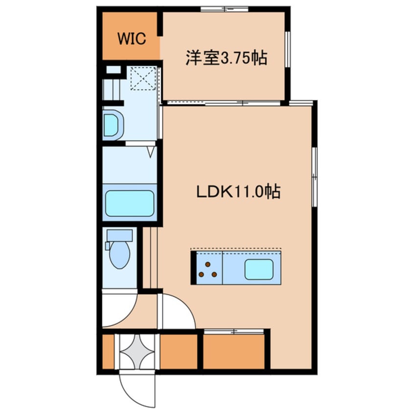 間取図 norfino Couleur~ﾉﾙﾌｨｰﾉｸﾙｰﾙ~