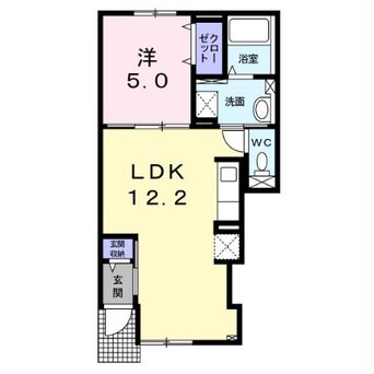 間取図 フルール