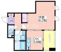 プレステージ靭公園の間取図