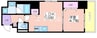 藤の邸　京町堀 1LDKの間取り