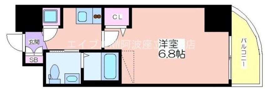 間取図 セレニテ九条リアン