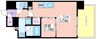 J.GRAN Court京町堀 1LDKの間取り