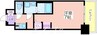 S-RESIDENCEドーム前千代崎 1Kの間取り
