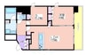 Noire北堀江 1LDK+Sの間取り