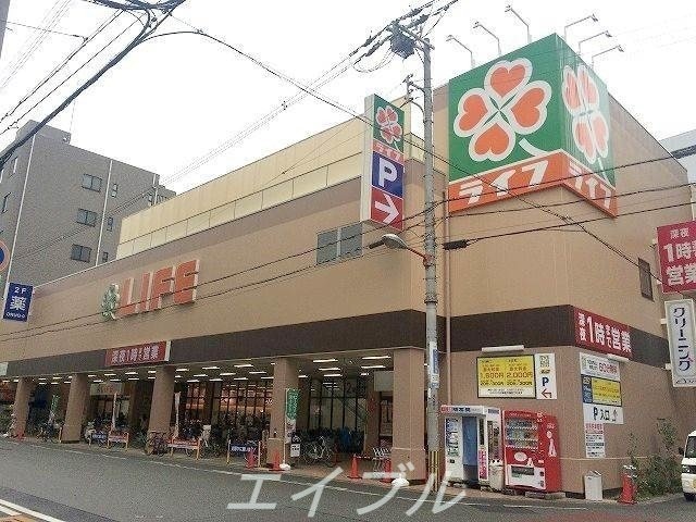 ライフ西大橋店(スーパー)まで629m ラ・フォルム本町WEST