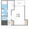 SERENiTE本町reflet 1Kの間取り