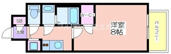 間取図 ワールドアイ阿波座パークサイド