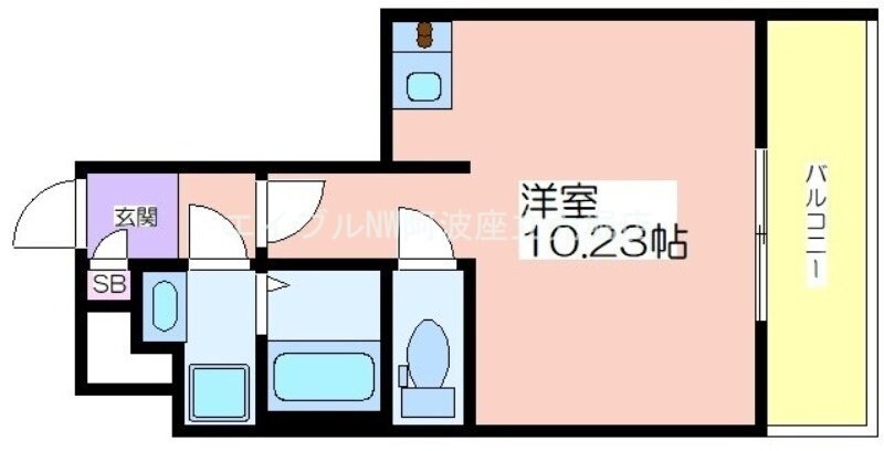 間取り図 ArtizA西長堀