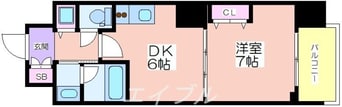 間取図 エスライズ西本町Ⅱ