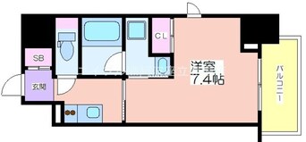 間取図 ドゥーエ立売堀