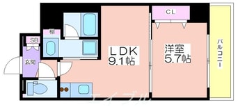 間取図 インテリジェンス御堂