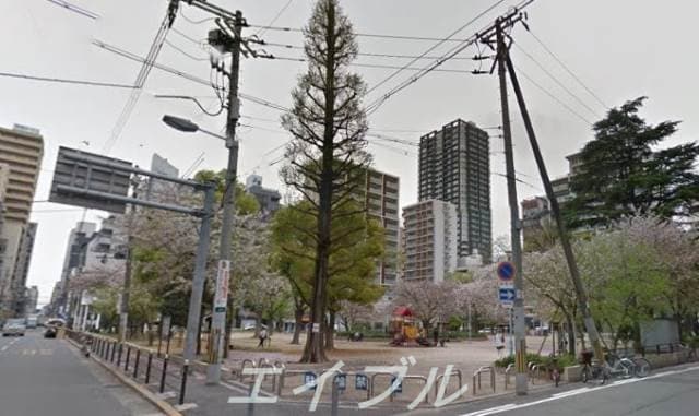 堀江公園(公園)まで915m インテリジェンス御堂