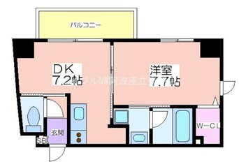 間取図 カーサ　セレーネ