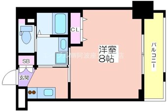 間取図 プランドール江戸堀レジデンス