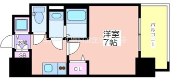 間取図 フォーリアライズ阿波座WEST