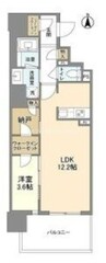 RJRプレシア南堀江 1LDK+Sの間取り