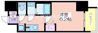 間取図 ファステート大阪ドームシティ