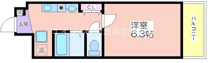 間取図 ACTY新町(アクティ新町)