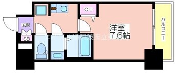 間取図 プランドール江戸堀レジデンス