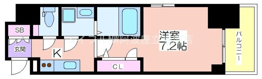 間取図 エスリード本町レジデンス