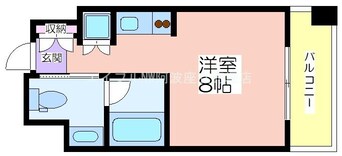 間取図 グランツ西大橋（旧ルクレ立売堀）