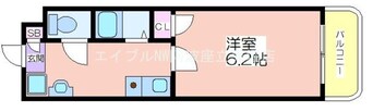 間取図 ビビッド北堀江