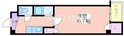 ベルフレージュ北堀江の間取図