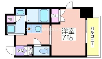 間取図 エイペックス京町堀